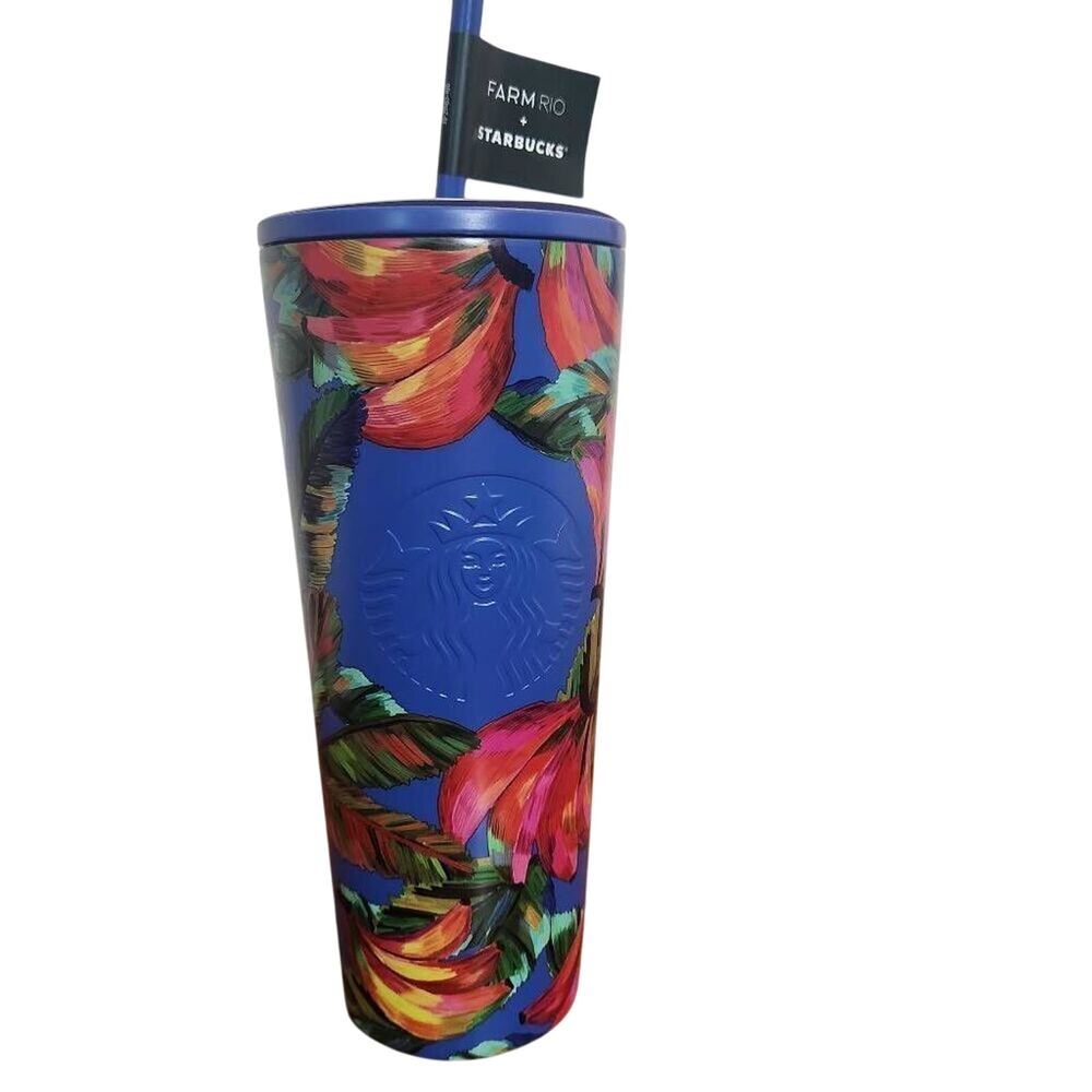 Starbucks x Farm Rio tropical tumbler